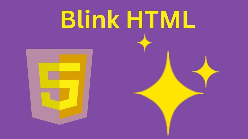 Blink HTML: The Blink of an Eye: